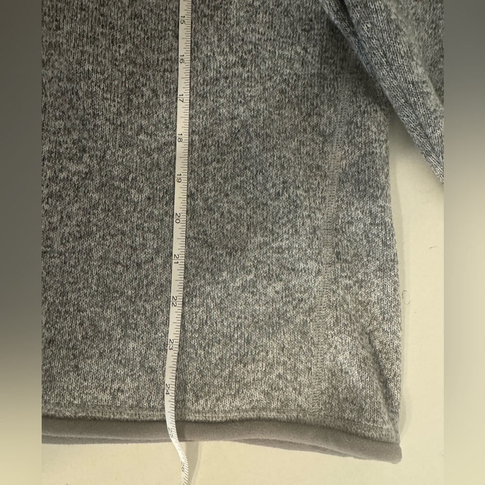 Patagonia Better Sweater 1/4 Zip Fleece Pullover Gray Medium - Picture 11 of 11